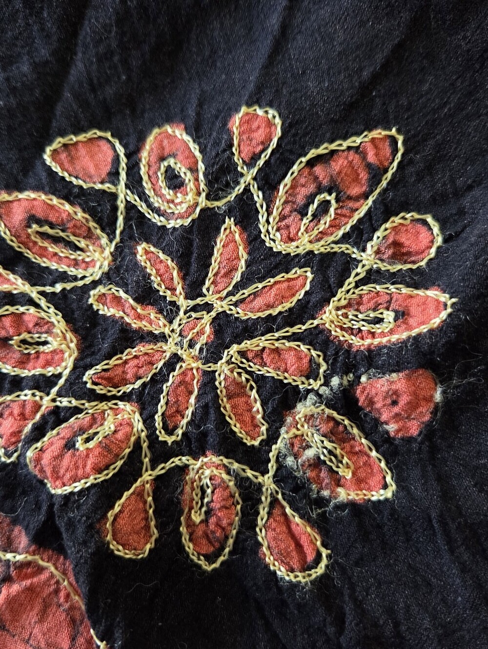 Mamta Boho Embroidered Dress- One Size - Picture 11 of 12